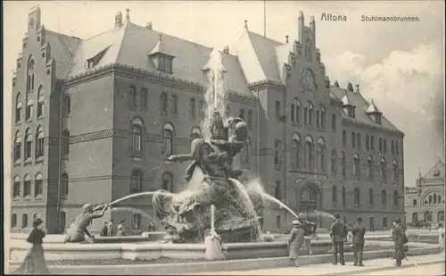 Altona Hamburg Stuhlmannbrunnen / Hamburg /Hamburg Stadtkreis