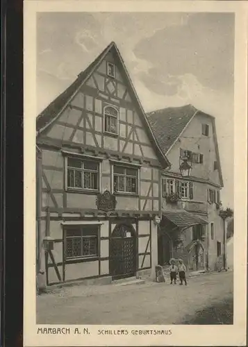 Marbach Neckar Schillers Geburtshaus / Marbach am Neckar /Ludwigsburg LKR