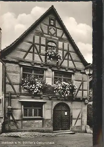 Marbach Neckar Schillers Geburtshaus / Marbach am Neckar /Ludwigsburg LKR