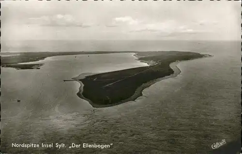 Insel Sylt Nordspitze Fliegeraufnahme Der Ellenbogen / Westerland /Nordfriesland LKR