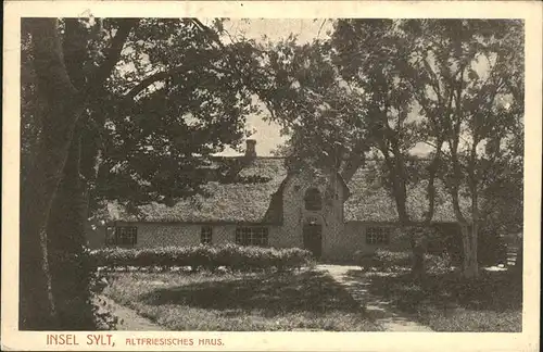 Insel Sylt Altfriesisches Haus / Westerland /Nordfriesland LKR