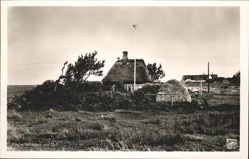 Insel Sylt Fischerhaeuschen / Westerland /Nordfriesland LKR