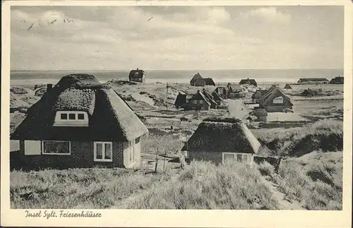 Insel Sylt Friesenhaeuser / Westerland /Nordfriesland LKR