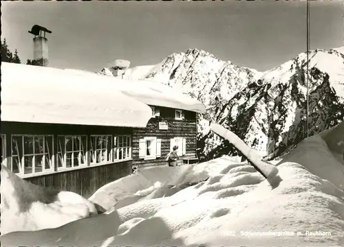 Hinterstein Bad Hindelang Schwarzenberghuette Hintersteinertal Rauhhorn / Bad Hindelang /Oberallgaeu LKR