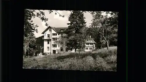 Oppenau Renchtal
Bezirkskrankenhaus
Erholungsheim / Oppenau Schwarzwald /Ortenaukreis LKR