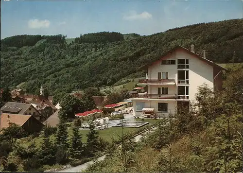 Oberprechtal berg-Hotel Pfauen / Elzach /Emmendingen LKR