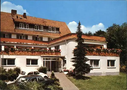 Bad Salzhausen Sanatorium Bergfried-Klinik / Nidda /Wetteraukreis LKR