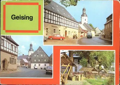Geising Erzgebirge Kur- und Erholungsort / Geising Osterzgebirge /Saechsische Schweiz-Osterzgebirge LKR