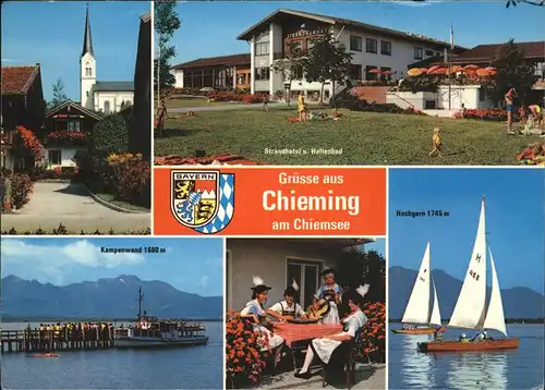 Chieming Chiemsee Chiemsee
Strandhotel
Hallenbad
Krampenwand / Chieming /Traunstein LKR
