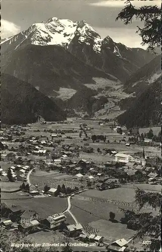 Mayrhofen Zillertal Zillertal
Panorama / Mayrhofen /Tiroler Unterland