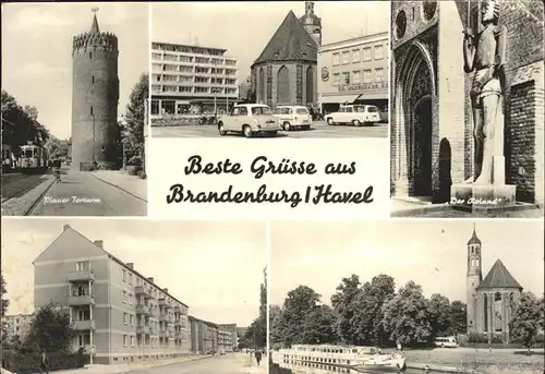 Brandenburg Havel Der Roland Schiff / Brandenburg /Brandenburg Havel Stadtkreis