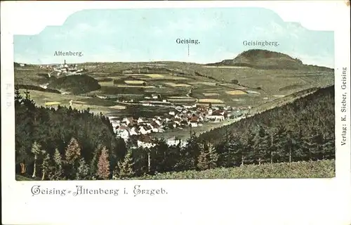 Geising Erzgebirge Altenberg  / Geising Osterzgebirge /Saechsische Schweiz-Osterzgebirge LKR