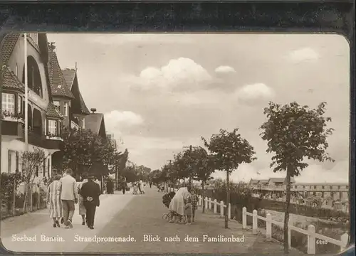 Bansin Ostseebad Strandpromenade / Heringsdorf /Ostvorpommern LKR