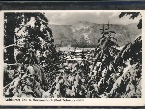 Zell Harmersbach Schnee / Zell am Harmersbach /Ortenaukreis LKR