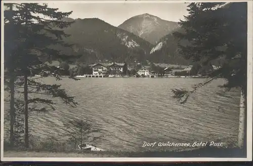 Walchensee Hotel Post / Kochel a.See /Bad Toelz-Wolfratshausen LKR