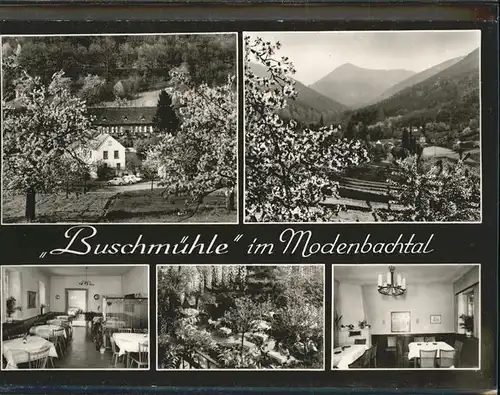 Landau Pfalz Gaststaette Buschmuehle Modenbachtal / Landau in der Pfalz /Landau Pfalz Stadtkreis