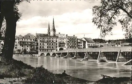 Wasserburg Inn Bruecke / Wasserburg a.Inn /Rosenheim LKR