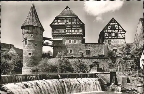 Balingen Wasserturm Zollernschloss / Balingen /Zollernalbkreis LKR