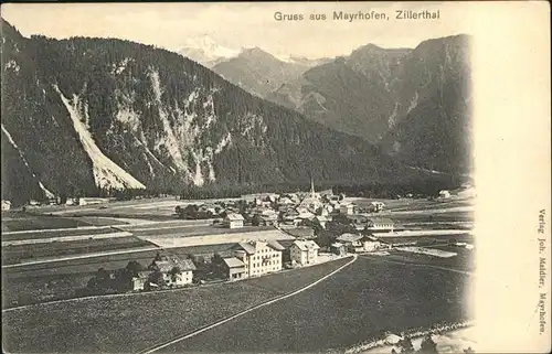 Mayrhofen Zillertal Zillerthal / Mayrhofen /Tiroler Unterland