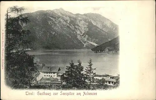 Achensee Gasthaus Zur Seespitze / Eben am Achensee /Tiroler Unterland