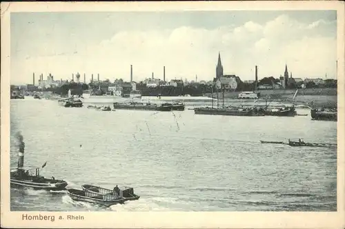 Homberg Duisburg Schiff / Duisburg /Duisburg Stadtkreis