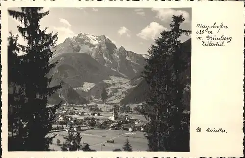 Mayrhofen Zillertal Gruenberg / Mayrhofen /Tiroler Unterland
