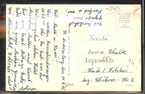 St Andreasberg Harz Zug Leporello / Sankt Andreasberg /Goslar LKR