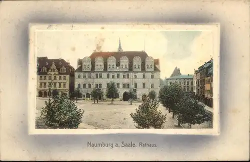 Naumburg Saale Rathaus  / Naumburg /Burgenlandkreis LKR