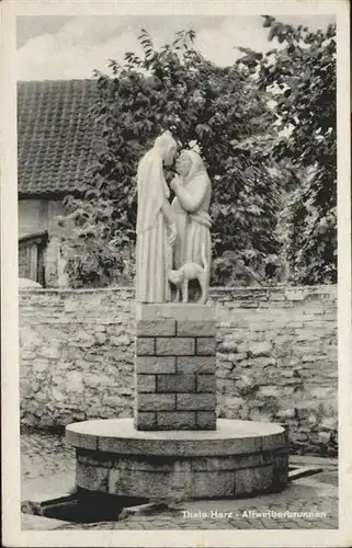 Thale Harz Altweiberbrunnen / Thale /Harz LKR