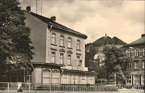 Bad Blankenburg FDGB Erholungsheim Greifenstein / Bad Blankenburg /Saalfeld-Rudolstadt LKR