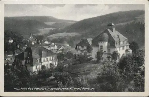 Bad Gottleuba-Berggiesshuebel Frauenhaeuser  Heilstaette / Bad Gottleuba-Berggiesshuebel /Saechsische Schweiz-Osterzgebirge LKR
