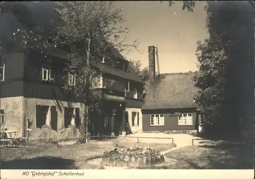 Schellerhau Gebirgshof / Altenberg /Saechsische Schweiz-Osterzgebirge LKR