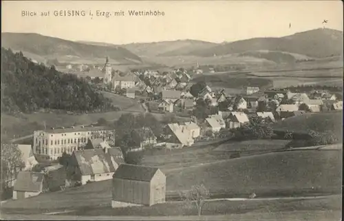 Geising Erzgebirge Wettinhoehe / Geising Osterzgebirge /Saechsische Schweiz-Osterzgebirge LKR