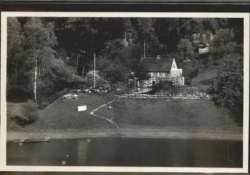 Rathen Saechsische Schweiz Gasthaus Zum Einsiedler / Rathen Sachsen /Saechsische Schweiz-Osterzgebirge LKR