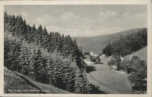 Seiffen Erzgebirge Seiffner Grund / Kurort Seiffen Erzgebirge /Erzgebirgskreis LKR