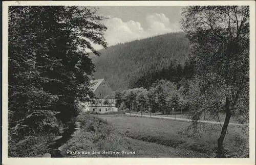 Seiffen Erzgebirge Seiffner Grund / Kurort Seiffen Erzgebirge /Erzgebirgskreis LKR