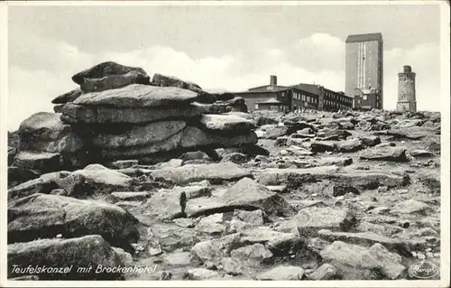 Brocken Teufelskanzel / Wernigerode /Harz LKR