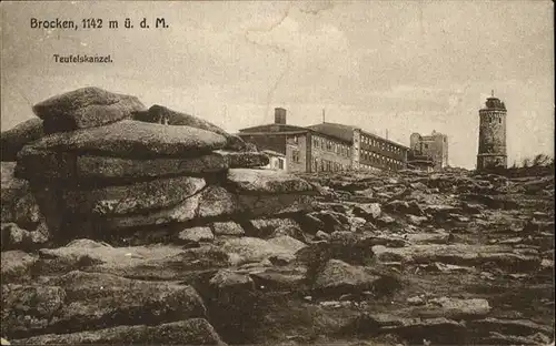 Brocken Teufelskanzel / Wernigerode /Harz LKR