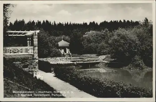 Benneckenstein Kurhaus Tannenwald / Benneckenstein /Harz LKR