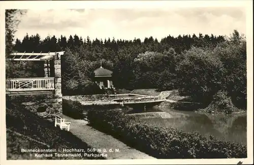 Benneckenstein Kurhaus Tannenwald / Benneckenstein /Harz LKR