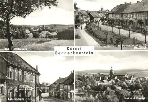 Benneckenstein Bahnhofstrasse Oberstadt / Benneckenstein /Harz LKR