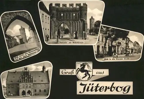 Jueterbog Dammtor Rathaus / Jueterbog /Teltow-Flaeming LKR
