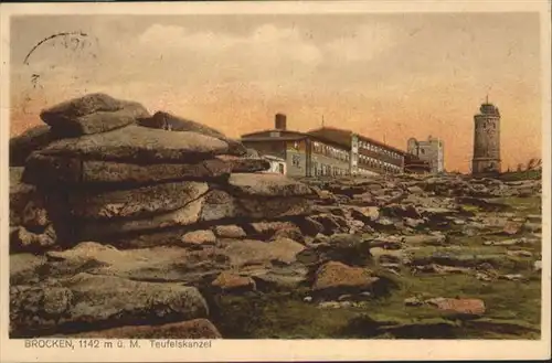 Brocken Teufelskanzel / Wernigerode /Harz LKR