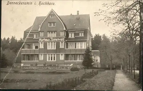 Benneckenstein Kurhaus Tannenwald / Benneckenstein /Harz LKR