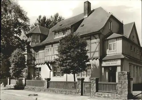 Benneckenstein FDGB Erholungsheim Georgij Dimitroff / Benneckenstein /Harz LKR