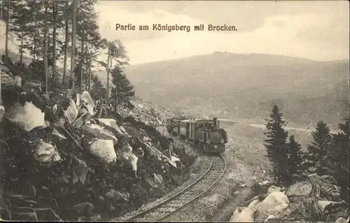Brocken Koenigsberg Brockenbahn / Wernigerode /Harz LKR