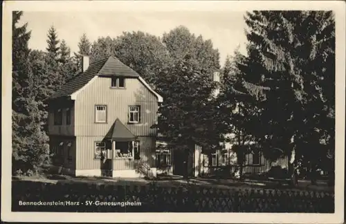 Benneckenstein SV Genesungsheim / Benneckenstein /Harz LKR