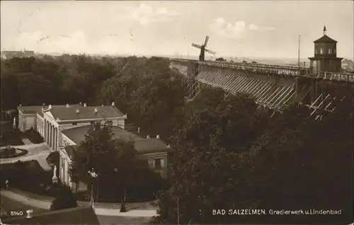 Bad Salzelmen Gradierwerk Lindenbad / Schoenebeck /Salzlandkreis LKR