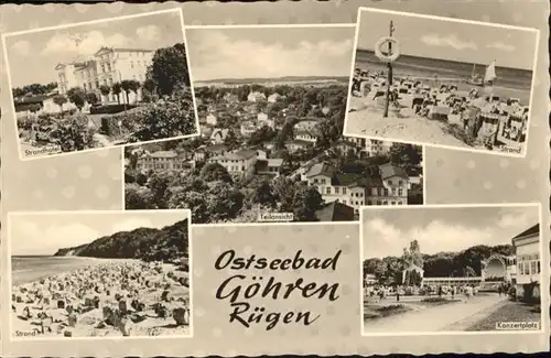 Goehren Ruegen Ostseebad / Goehren Ostseebad Ruegen /Ruegen LKR
