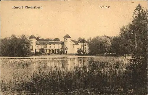 Rheinsberg Schloss / Rheinsberg /Ostprignitz-Ruppin LKR